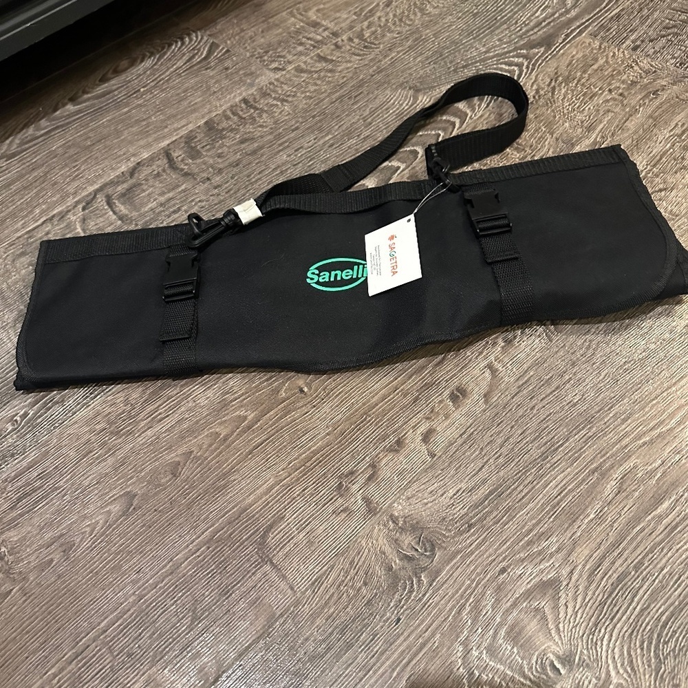 Sanelli Chef’s Knife Roll Black